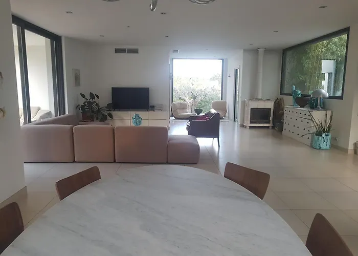 D'architecte 350m Carrés Bord De Forêt 10mn Des Plages Villa *